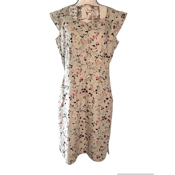 The Territory Ahead 100% cotton feminine floral dress size 10 - Picture 2 of 14